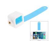 Q shape Universal Holder for Smart Phones and Pads Blue