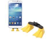 Lovely Mini Shoes Feet Charging Interface Anti Dust Plug Stopper for Samsung Galaxy S4 i9500 Galaxy S3 Yellow