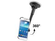 Suction Cup Car Holder for Samsung Galaxy S4 mini i9190 Support 360 Degree Rotation