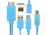 Multi Use Micro USB MHL to HDMI HDTV Adapter Cable for Samsung Galaxy S4 i9500 Galaxy Note III N9000 Galaxy S3 i9300 Galaxy Note II N7100 Support