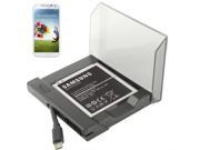 Battery Charger Bundle for Samsung Galaxy S4 i9500 Black