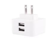 US Plug 5V 2.3A Dual Port USB Charge Adapter for Samsung Galaxy Note III N9000 N7100 i9500 i9300 and Other Devices