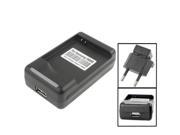 Mobile Phone Lithium ion battery Charger for Samsung Galaxy S i9000 i9070 EU Plug