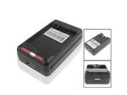 Universal USB Output Style Battery Charger for Samsung Galaxy Note i9220 N7000 US Plug