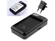 Universal USB Output Style Battery Charger for LG G3 D850 D851 D855 EU Plug Black