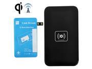 Link Dream QI Wireless Charging Pad and Charging Receiver for Samsung Galaxy Note Edge N915V N915P N915T N915A Blue Black