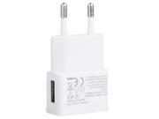 5V 1A EU Plug USB Charger Adapter for Samsung Galaxy S6 S4 i9500 Note 8.0 N5100 White