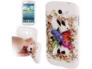 Color Butterfly Pattern TPU Case for Samsung Galaxy Grand Duos i9082
