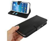 Litchi Texture Leather Case with Credit Card Slots Holder for Samsung Galaxy Mega 5.8 i9150 Black