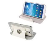 360 Degree Rotation Portable Leather Case with Holder for Samsung Galaxy Mega 6.3 / i9200 (White) 360 Degree Rotation Portable Leather Case with Holder for Samsung Galaxy Mega 6.3 / i9200 (White)