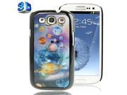 3D Effects Style Universe Interstellar Pattern Plastic Protector Case for Samsung Galaxy S III i9300