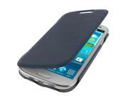 Thermal Styling Crazy Horse Texture Horizontal Flip Leather Case for Samsung Galaxy S III i9300 Dark Blue