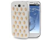 3D Skull Style Plastic Protection Case for Samsung Galaxy S III i9300 Transparent