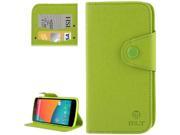 Cross Texture Leather Case with Credit Card Slot Holder for Google Nexus 5 D820 D821 Green
