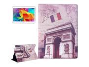 Triumphal Arch Pattern Flip Leather Case with Holder for Samsung Galaxy Tab S 10.5 T800