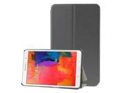 Frosted Texture Flip Leather Case with Holder for Samsung Galaxy Tab Pro 8.4 T320 Grey