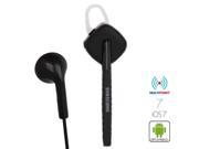 Multipoint Connect Bluetooth V4.0 Stereo Headset Suitable for iPhone 5 5S 5C Samsung Galaxy Note 3 i9500 i9300 i9200 Sunscomg S 1800 Black