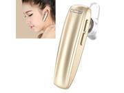 QCY Q13 Bluetooth 4.0 Stereo Music Multi Headset Handsfree Dual Standby Headphone for iPhone Samsung HTC Huawei Gold