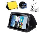 Melody Multi function Portable Stereo Speaker Shock proof Bag Suitable for Samsung Galaxy Table 7.0 7.7 inch P6200 P6800 P3100 P1000 and other 7.0