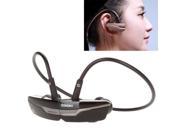 ZONOKI B97 Magnetic Outdoor Sport Neckband Bluetooth 2.1 Stereo Earphone Headset for iPhone Samsung All Bluetooth Enabled Device Black