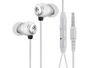 OVLENG Stereo Hands free Earphone with Mic Length 1.2m Silver