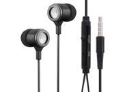 OVLENG Stereo Hands free Earphone with Mic Length 1.2m Black