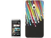 Colorful Meteor Pattern Plastic Case for HTC One mini M4