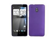Pure Color Plastic Case for HTC One mini M4 Purple