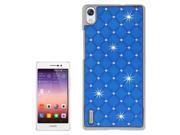 Bling Diamond Stars Encrusted Plating Skinning Plastic Case for Huawei Ascend P7 (Dark Blue) Bling Diamond Stars Encrusted Plating Skinning Plastic Case for Huawei Ascend P7 (Dark Blue)