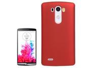 UV Coating Thin Protective Hard Case for LG G3 Red