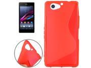 S Line Anti slip Frosted TPU Case for Sony Xperia A2 Red