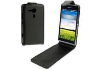 Vertical Flip Leather Case for Sony Xperia SP M35h Black