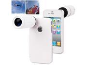 Mobile Phone Telescope for iPhone 4 4S White