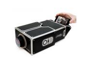 Cardboard Smartphone Projector DIY Mobile Phone Projector Portable Cinema