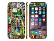 Bookshelf Pattern Mobile Phone Decal Stickers for iPhone 6