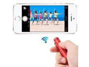 Bluetooth Remote Shutter for iPhone 5S iPad with Retina Display Samsung Galaxy S5 G900 Red