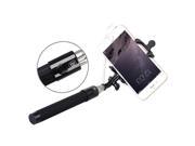 Baseus Pro Seires Portable Wired Selfie Stick Monopod Extendable Handheld Holder Length 19 81cm Black