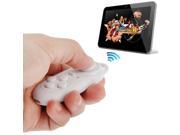 4 in 1 Bluetooth Gamepad Selfie Shutter Remote for iPhone iPad with Retina Display Samsung PC TV Box MID White