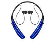 Sports Neck strap Bluetooth Stereo Headset Dark Blue