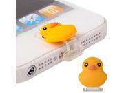 Mini Duck Style Dustproof Plug Cap Sticker for iPhone 5 iPad mini 1 2 3 iPod Touch 5