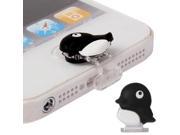 Mini Penguin Style Dustproof Plug Cap Sticker for iPhone 5 iPad mini 1 2 3 iPod Touch 5
