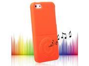 Original Detachable Amplifier Loud Speaker Case for iPhone 5 Orange