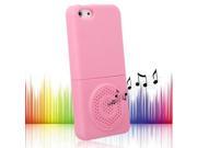 Original Detachable Amplifier Loud Speaker Case for iPhone 5 Pink