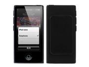 TPU Case with Plastic Cip for iPod nano 7 Black