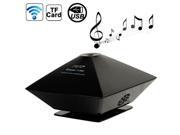 B3 Cube Shape Touch Control Bluetooth Stereo Speaker Support TF Card USB Flash Driver AUX input Black