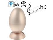 B6 Egg Shape Touch Control Bluetooth Stereo Speaker Support TF Card USB Flash Driver AUX input