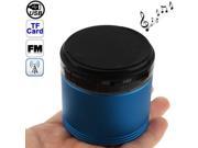 Bluetooth Mini Speaker Support TF Card FM Model DG 520 Blue