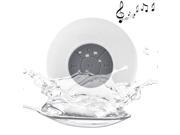 Mini Waterproof Bluetooth V2.1 Speaker for iPad iPhone Other Bluetooth Mobile Phone Support Handfree Function Waterproof Level IPX4 BTS 06 White