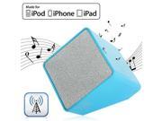 ipega Simple Style Stereo Bluetooth Speaker with 3.5mm Aux In Suitable for iPhone iPad iPod Touch and other Mobile Device Blue