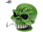 Cool Skull Style Speaker Green